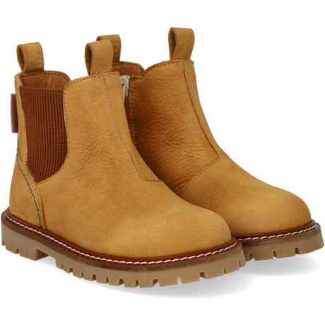 Angulus Ocher/Cognac Chunky Chelsea Støvler