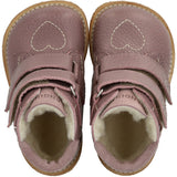 Angulus Faded Rose/Faded Rose Tex-Støvle Med Hjertedetalje