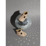 Name It Rose Smoke Metallic Heart Print Nbfrea Baby Sko I Suede T-Strap Borrelås