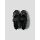 Name It Black Studs In Silver Nkfraya Ballerinasko