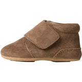 Name It Shaved Chocolate Nbnrene Baby Sko I Suede W/Velcro