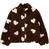 The New Chestnut AOP Tnunita Os Teddybjørn Jakke