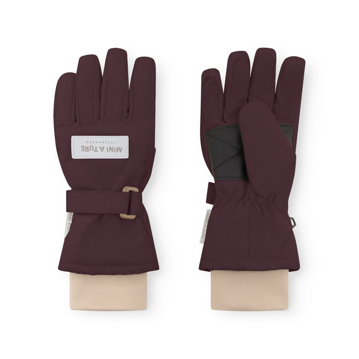Mini A Ture Fudge Aubergine Matcelio Hansker