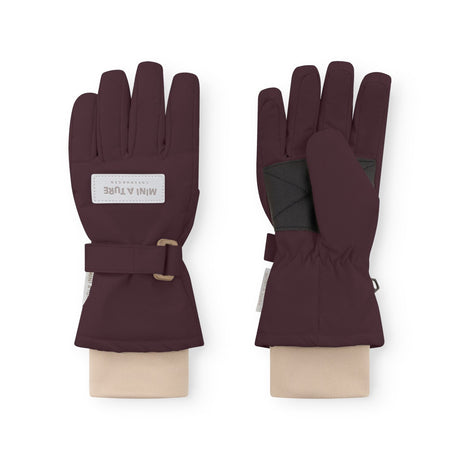 Mini A Ture Fudge Aubergine Matcelio Hansker