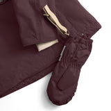 Mini A Ture Fudge Aubergine Matcesar Fleece Lined Votter