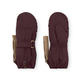 Mini A Ture Fudge Aubergine Matcesar Fleece Lined Votter
