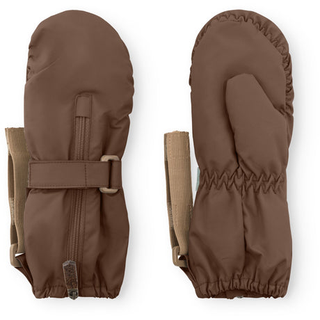 Mini A Ture Chestnut Brown Matcesar Fleece Lined Votter