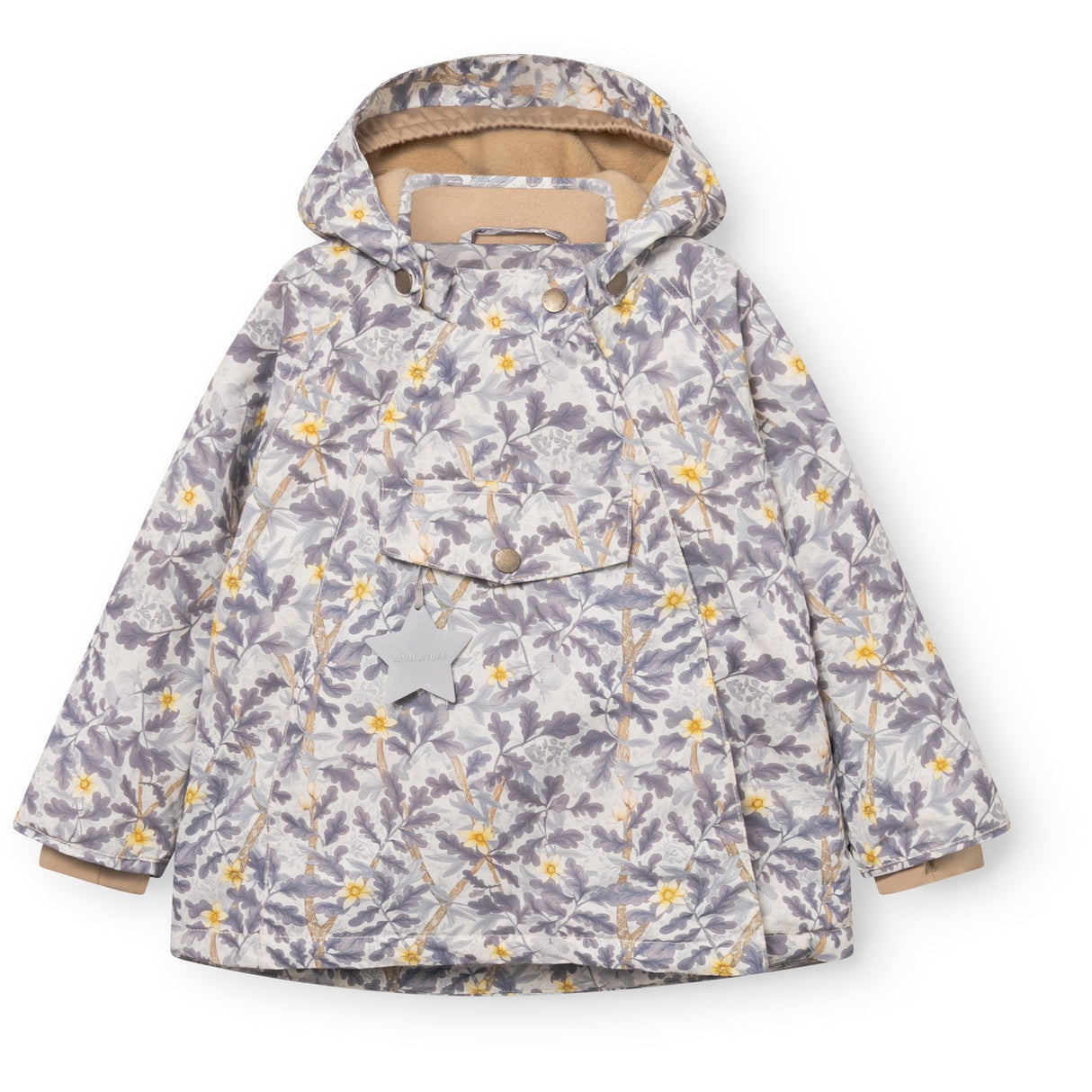 Mini A Ture Blooming Winter Wood Matwang Fleece Lined Winter Jacket. Grs