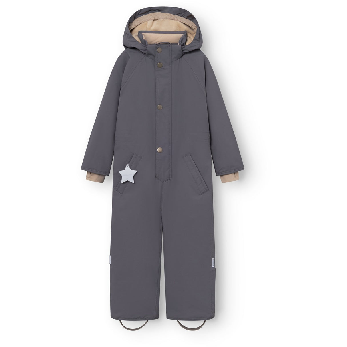 Mini A Ture Plum Kitten Matwanni Fleece Lined Snowsuit. Grs