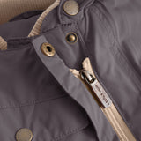 Mini A Ture Plum Kitten Matwisti Fleece Lined Snowsuit. Grs