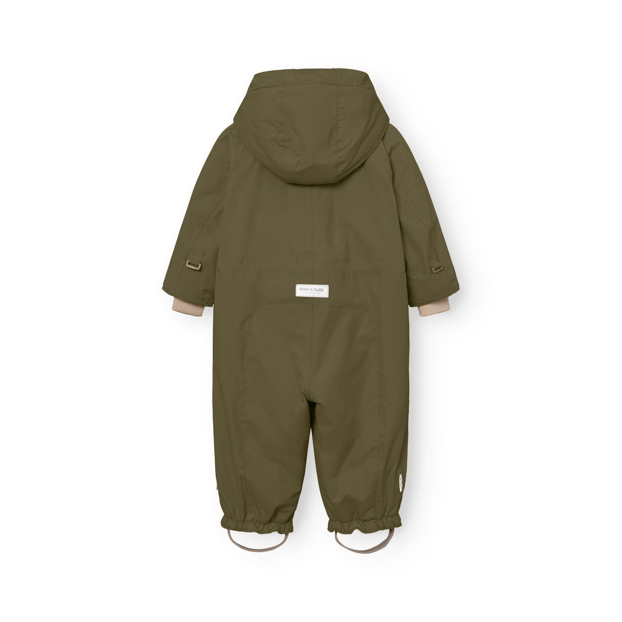 Mini A Ture Kalamata Green Matwisti Fleece Lined Snowsuit. Grs