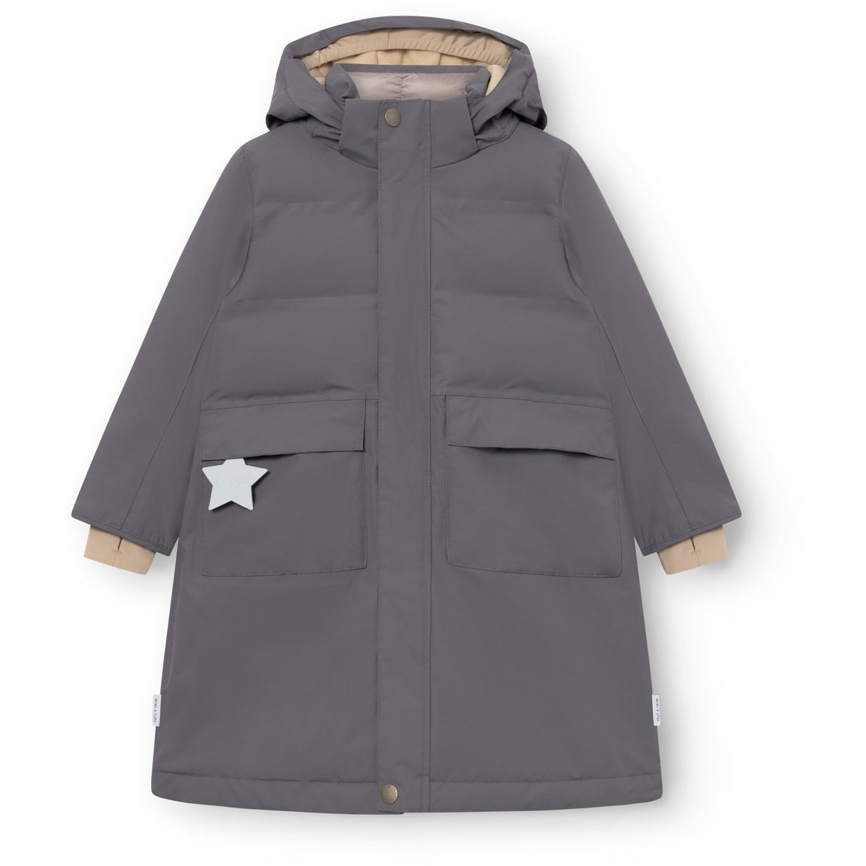 Mini A Ture Plum Kitten Matvencasia Fleece Lined Winter Jacket. Grs