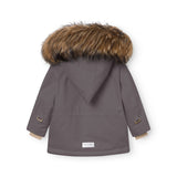 Mini A Ture Plum Kitten Matwang Fleece Lined Winter Jakke Fur. Grs