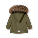 Mini A Ture Kalamata Green Matwang Fleece Lined Winter Jakke Fur. Grs