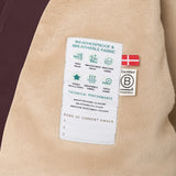 Mini A Ture Fudge Aubergine Matwang Fleece Lined Winter Jakke Fur. Grs
