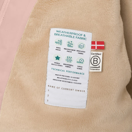 Mini A Ture Adobe Rose Matwang Fleece Lined Winter Jakke Fur. Grs