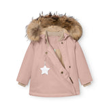 Mini A Ture Adobe Rose Matwang Fleece Lined Winter Jakke Fur. Grs