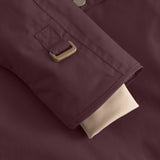 Mini A Ture Fudge Aubergine Matwang Fleece Lined Winter Jacket. Grs