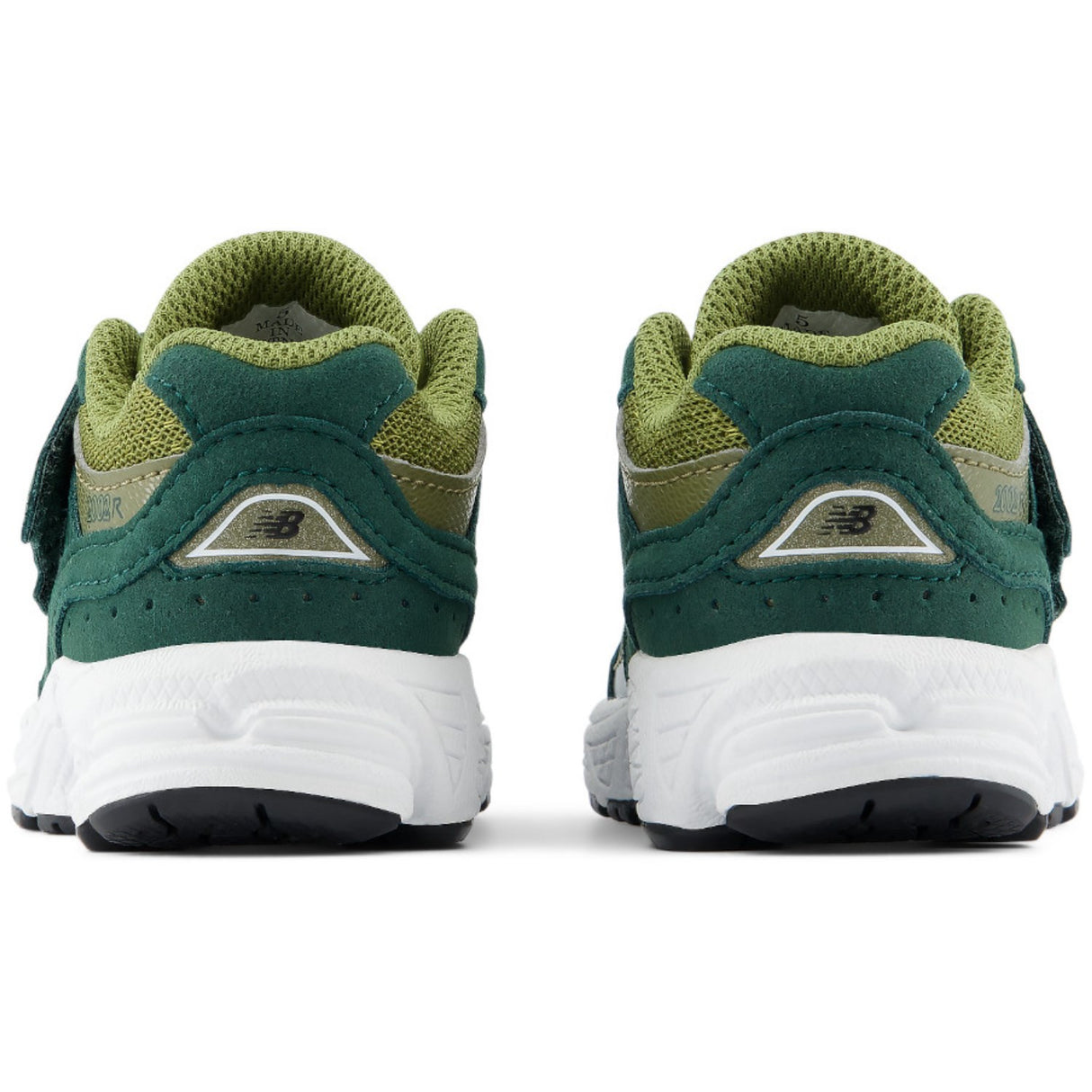 New Balance Nordic Green 2002 Kids Hook & Loop