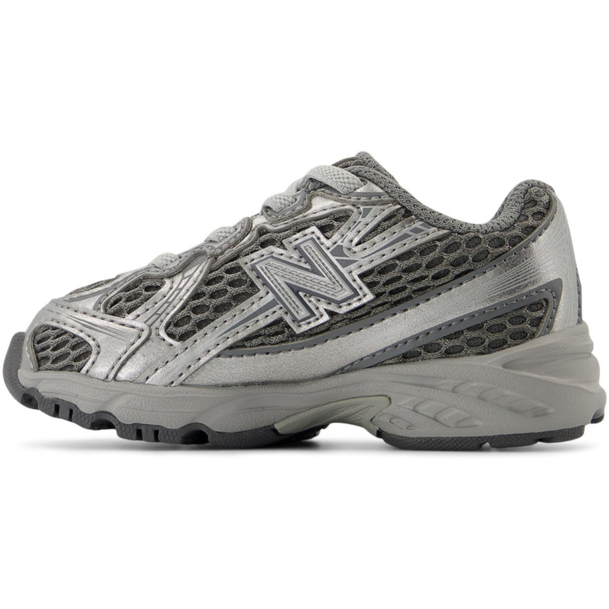 New Balance Harbor Grey 740 Kids Bungee Lace