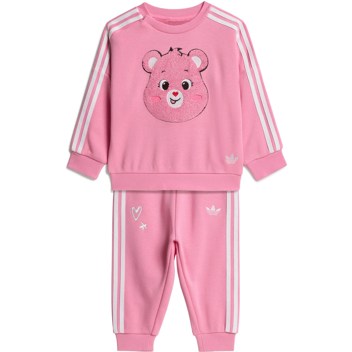 adidas Originals Bliss Pink Loose Crew Sett