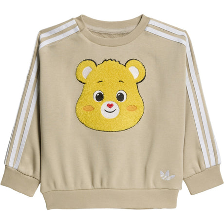 adidas Originals Khaki Three Loose Crew Sett