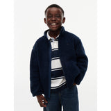 Tommy Hilfiger Dark Blue-Blue Flag Full Zip Collegegenser