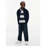 Tommy Hilfiger Dark Blue-Blue Flag Full Zip Collegegenser