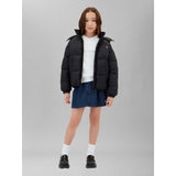 Calvin Klein Pvh Black-Black Minime Ck Kort Hd Puffer Jakke