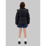 Calvin Klein Pvh Black-Black Minime Ck Kort Hd Puffer Jakke