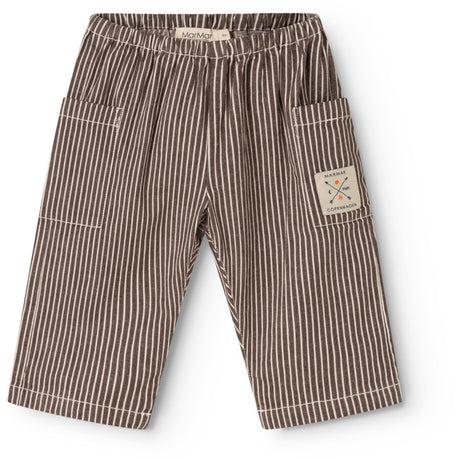 MarMar Soft Denim Dark Brownie Stripe Panto Bukser
