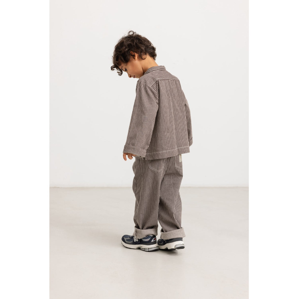 MarMar Soft Denim Dark Brownie Stripe Tovan Skjorte