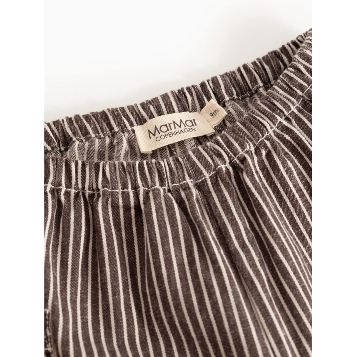 MarMar Soft Denim Dark Brownie Stripe Panto Bukser