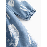 MarMar Denim Print Moomins Dalva B Kjole