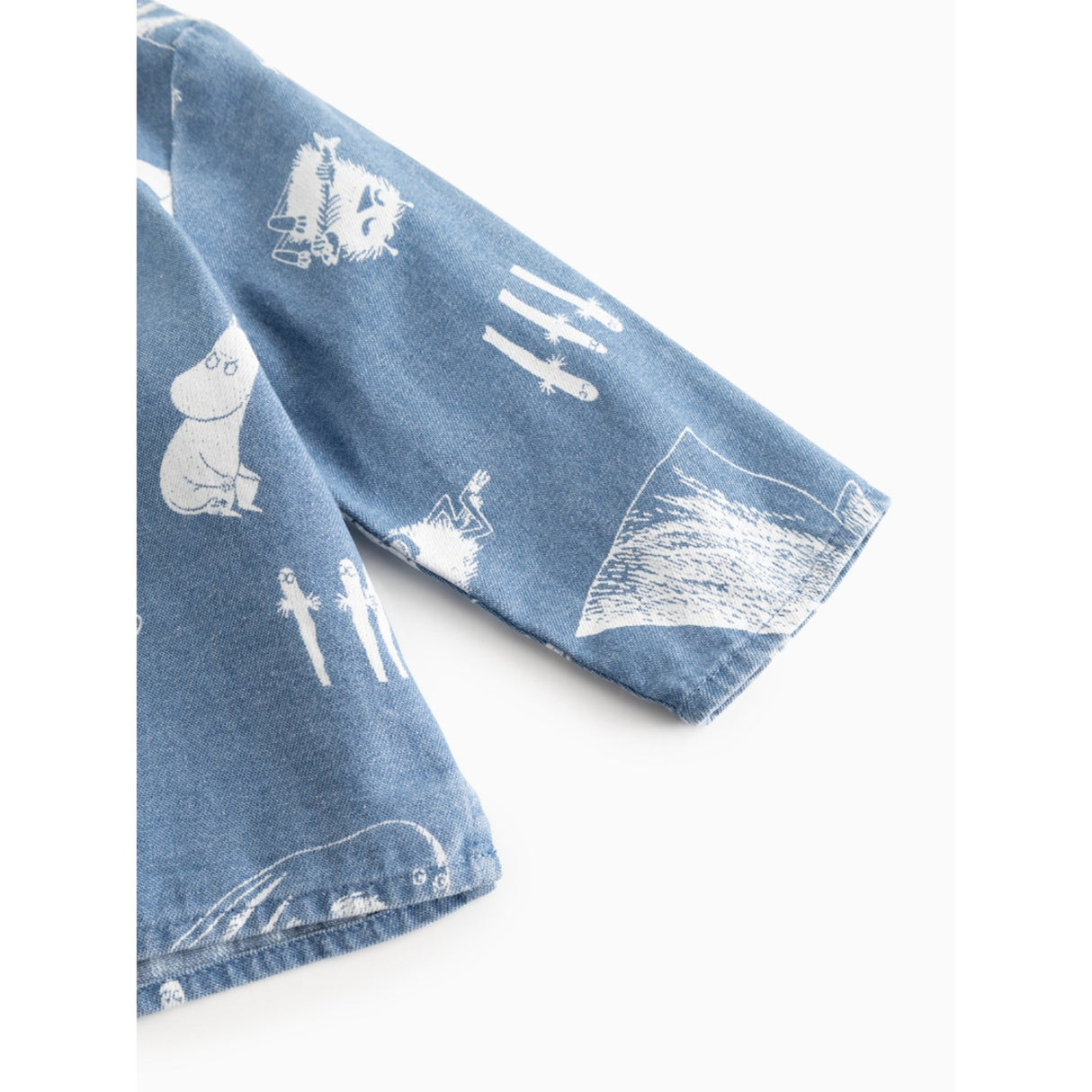 MarMar Denim Print Moomins Tomi B Skjorte