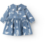 MarMar Denim Print Moomins Dalva B Kjole
