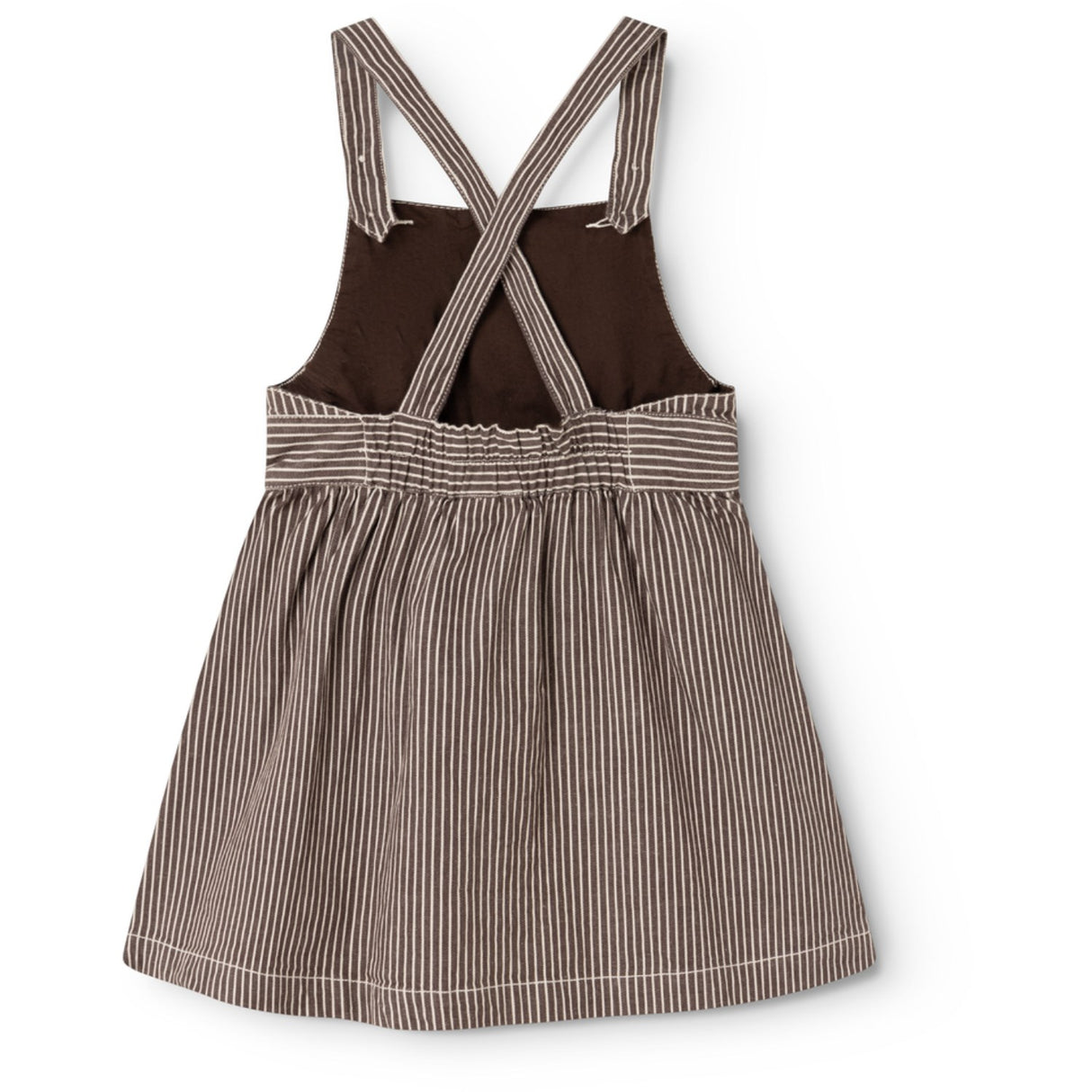 MarMar Soft Denim Dark Brownie Stripe Sanne Kjole