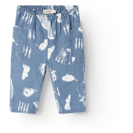 MarMar Denim Print Moomins Panto Bukser