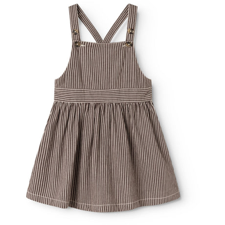 MarMar Soft Denim Dark Brownie Stripe Sanne Kjole