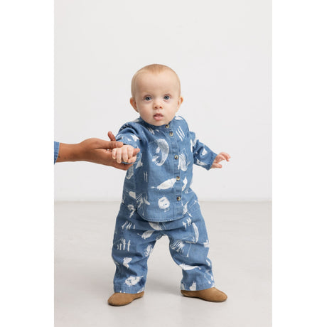 MarMar Denim Print Moomins Tomi B Skjorte