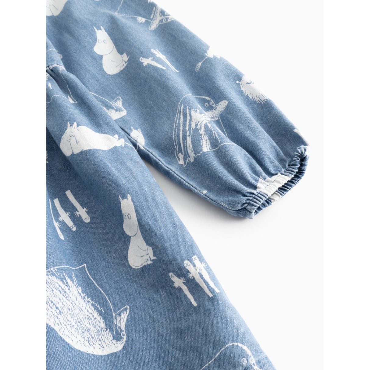 MarMar Denim Print Moomins Dalva Kjole