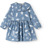 MarMar Denim Print Moomins Dalva Kjole