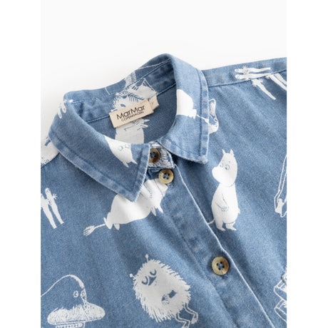 MarMar Denim Print Moomins Telo Skjorte