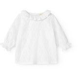 MarMar Delicate Cotton White Tilka Bluse