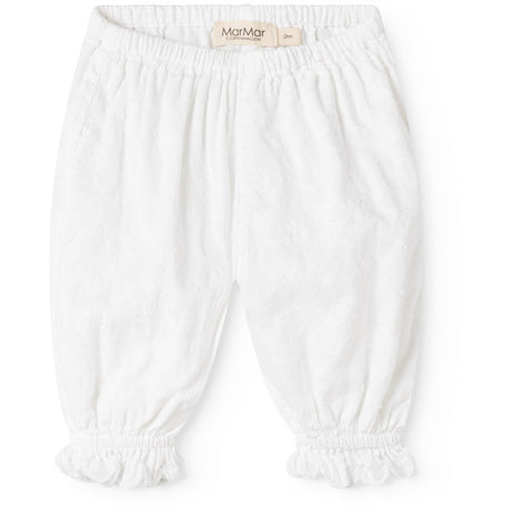 MarMar Delicate Cotton White Pus Bukser