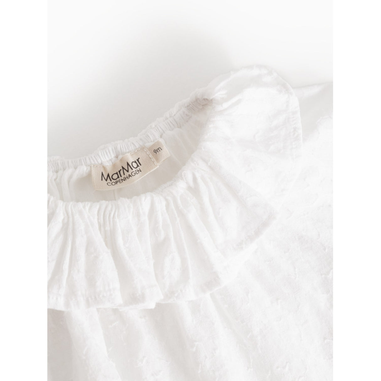MarMar Delicate Cotton White Tia Bluse