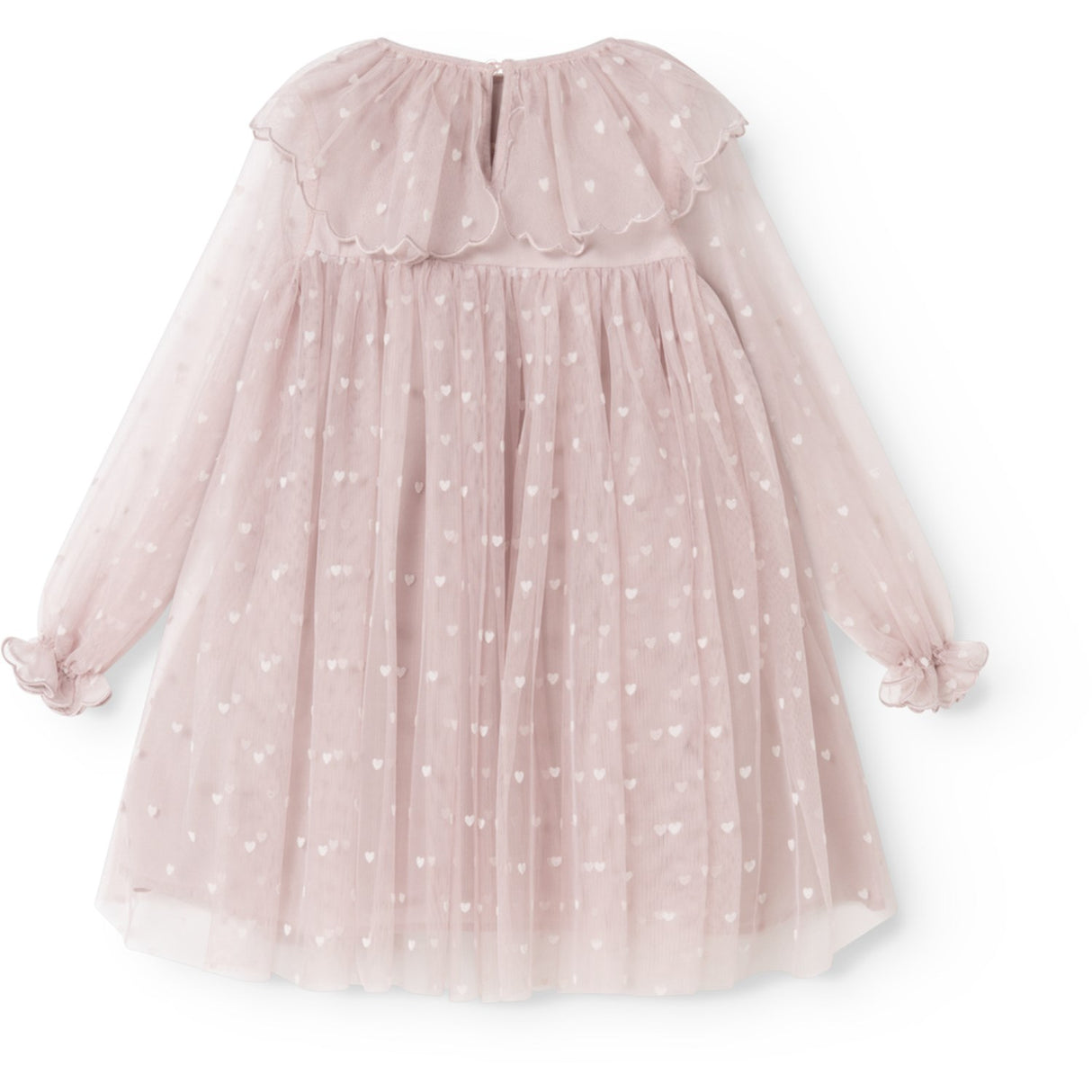 MarMar Ballerina Cloud Gray Hearts Dera Kjole