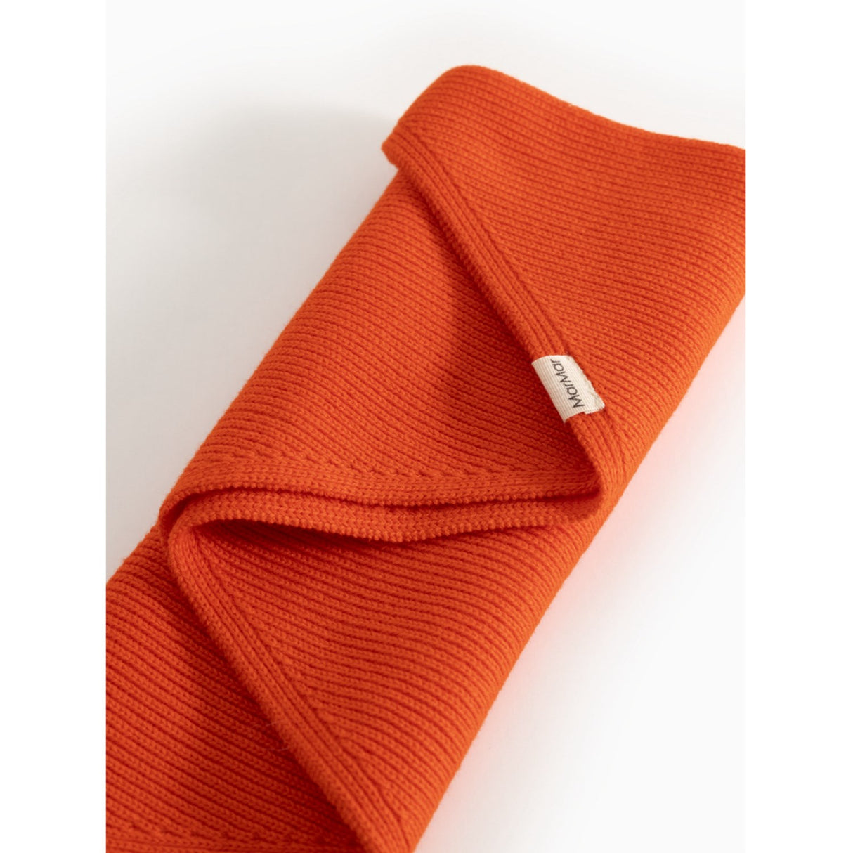 MarMar Cotton Knit Fisherman Grapefruit Arko Strikket Skjerf