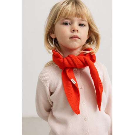 MarMar Cotton Knit Fisherman Grapefruit Arko Strikket Skjerf
