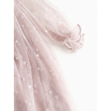 MarMar Ballerina Cloud Gray Hearts Dera Kjole